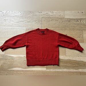 Banana Republic Orange Crewneck Sweater